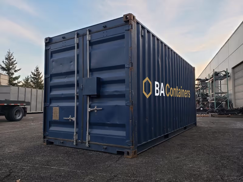 20ft High Cube Cargo Worthy Shipping Container