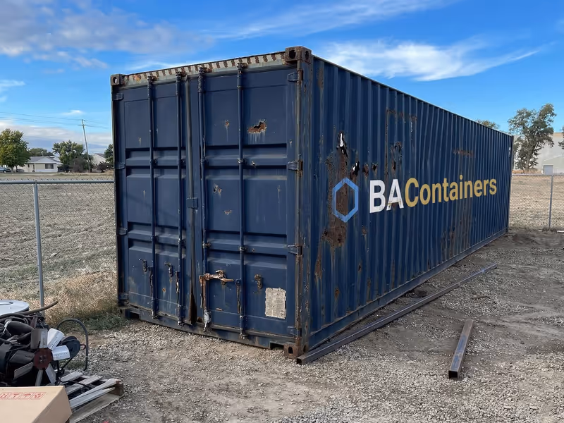 40ft High Cube As-Is Shipping Container