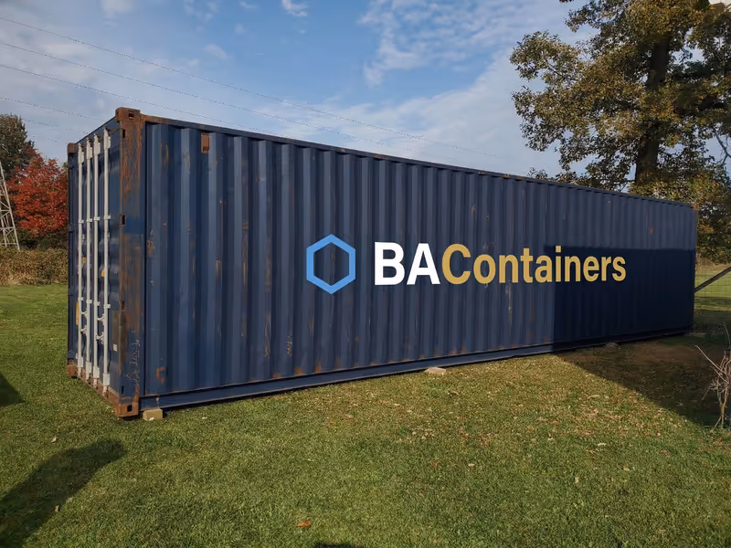 40ft High Cube Wind & Water Tight Shipping Container