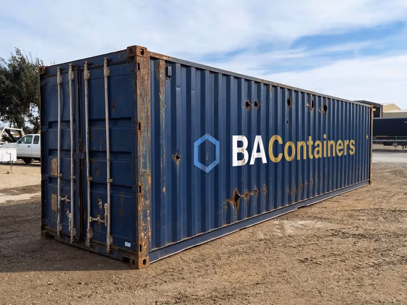 40ft Standard As-Is Shipping Container