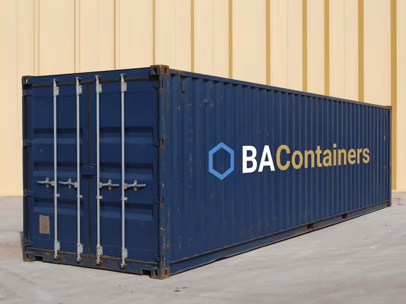 40ft Standard Cargo Worthy Shipping Container