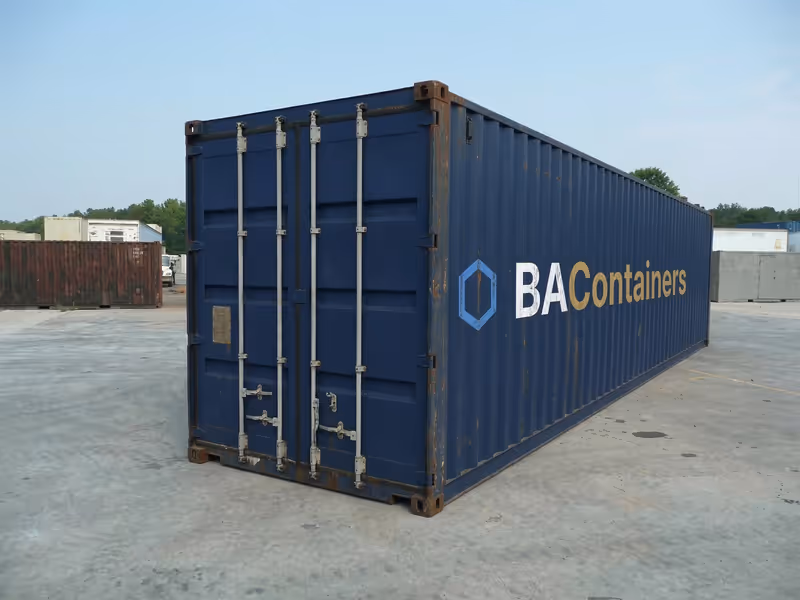 40ft Standard Wind & Water Tight Shipping Container
